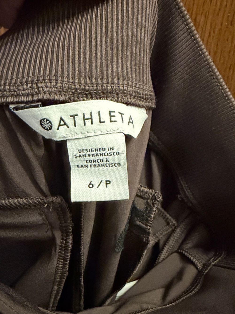 Athleta Brooklyn Mid Rise Ankle Pant in Woodland Brown - Picture 6 of 7